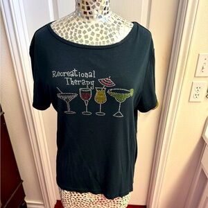 Recreational Therapy Rhinestone Glasses top